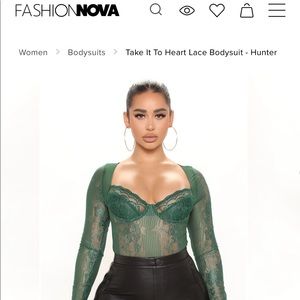 BRAND NEW Fashion Nova Bodysuit!